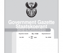 Government Gazette 12 May 2020 No.11109 DSMD