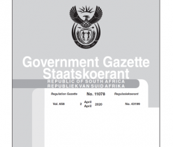 Government Gazette 02 April 2020, No.11078